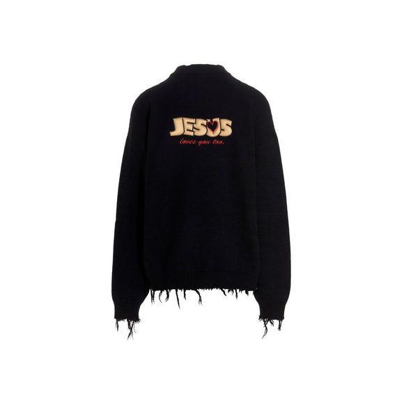 VETEMENTS 'Jesus Loves' sweater - Picture 2 of 4